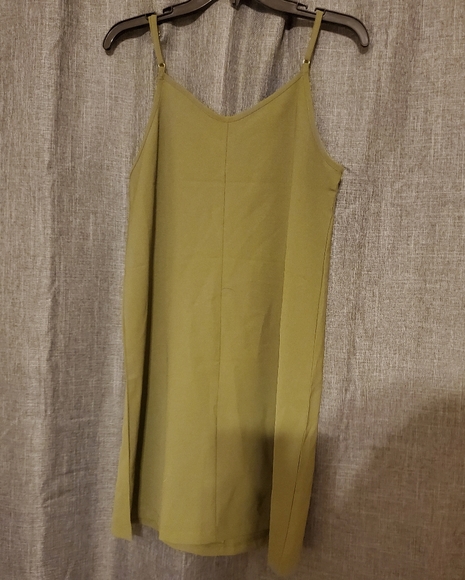 Spaghetti strap button down mini dress - Picture 6 of 6